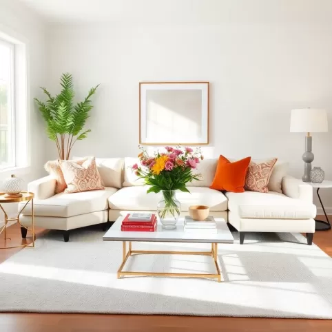 Białe Ściany W Salonie Jakie Dodatki