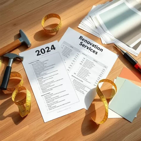 Cennik Usług Remontowych 2024