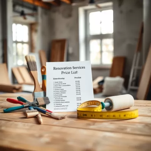 Cennik Usług Remontowych Kraków