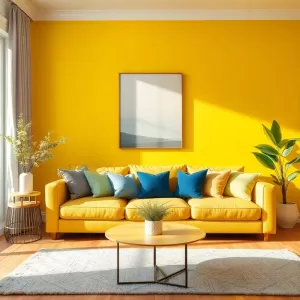 Jaki Kolor Do Żółtego W Salonie